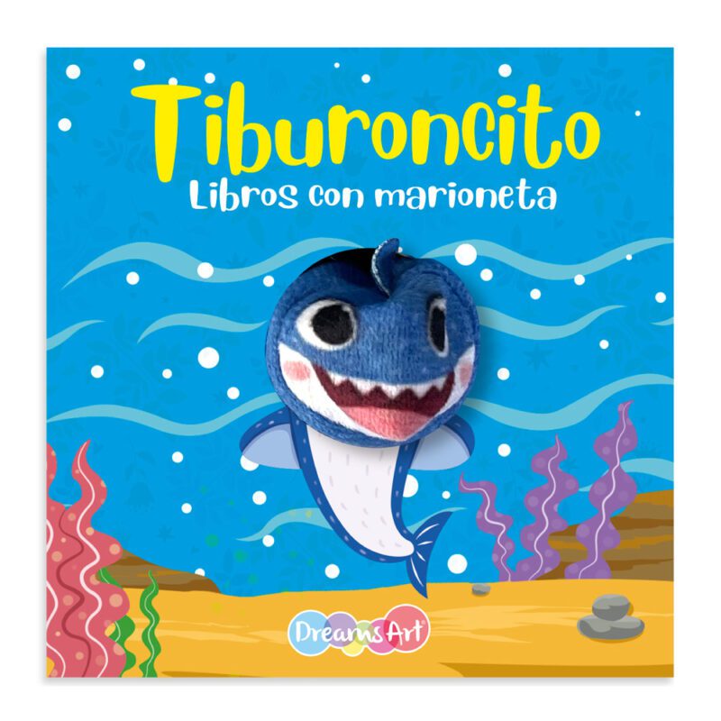 Tiburoncito . Libros con marioneta