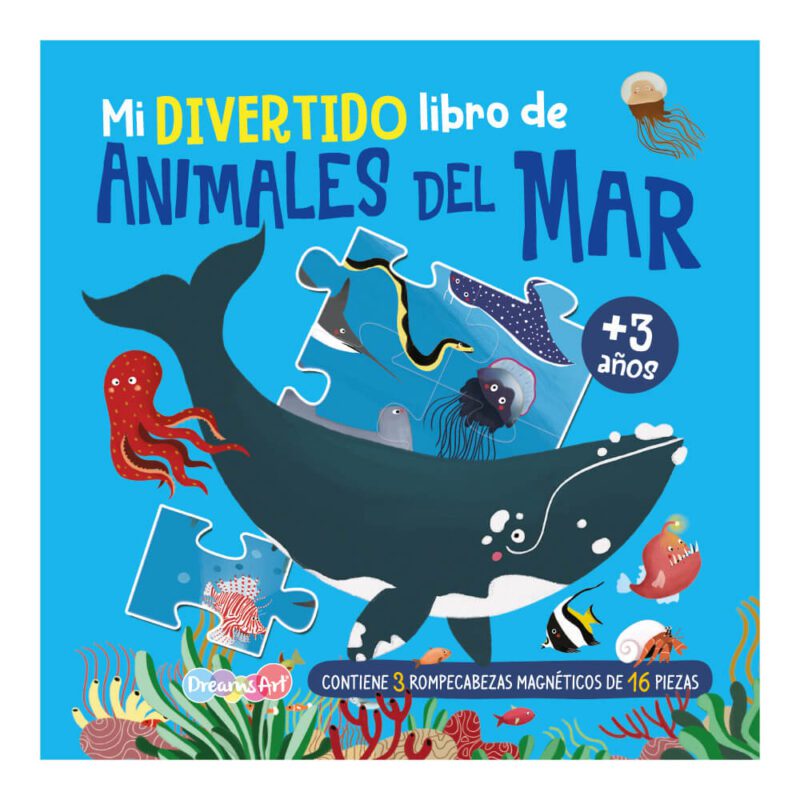 Mi divertido libro de animales del mar