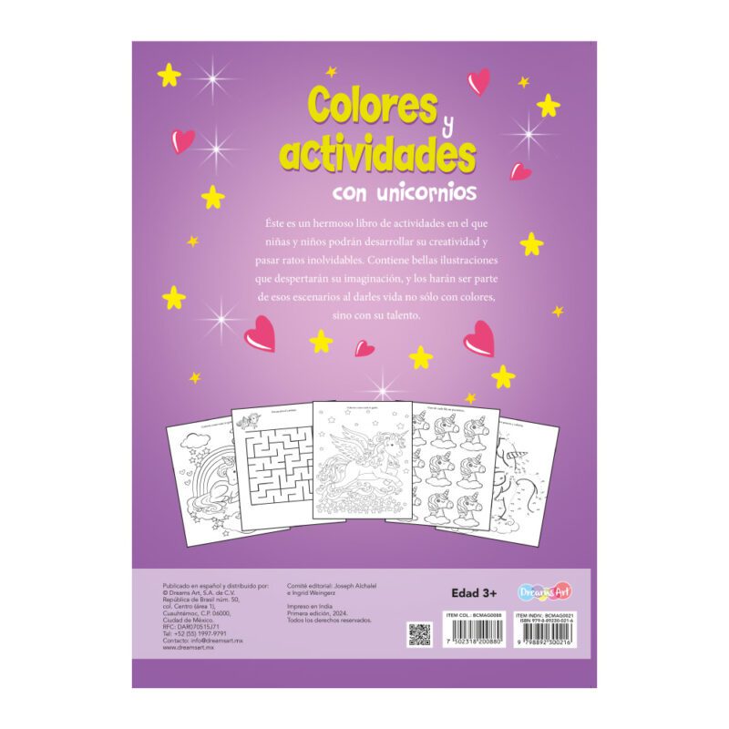 Colores y actividades conunicornios - Imagen 3
