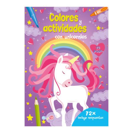 Colores y actividades conunicornios