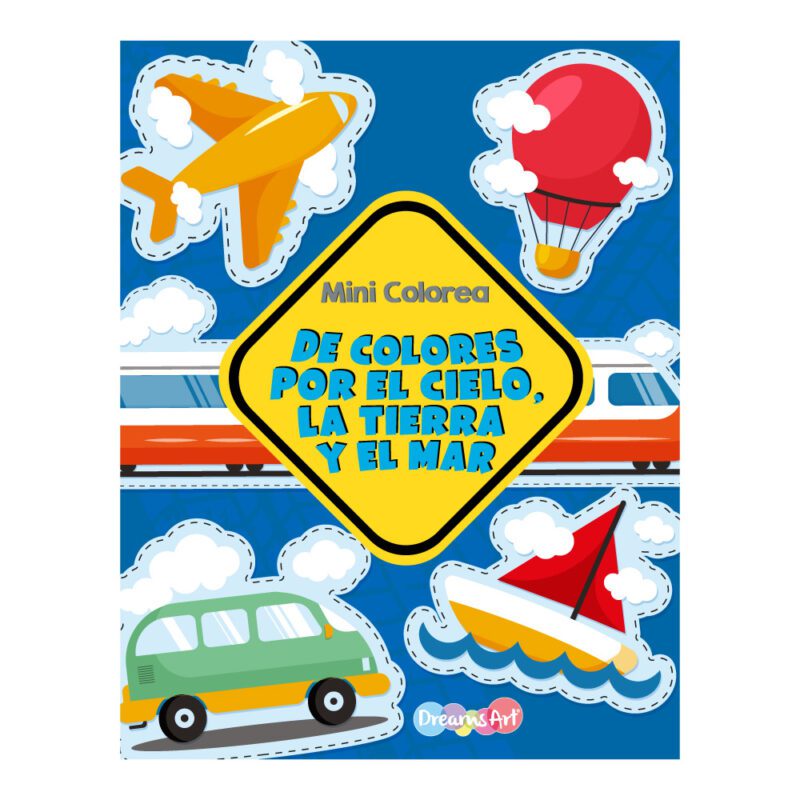De colores por el cielo, la tierra y el mar.