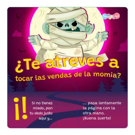 ¿Te atrevas a tocar las vendas de la momia?