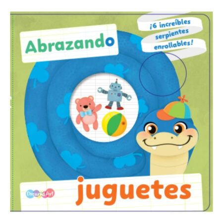 Abrazando juguetes