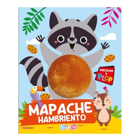Mapache hambriento