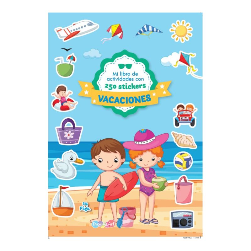 Mi libro de actividades con 250 vacaciones