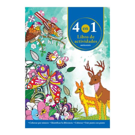 4 en 1 libro de actividades