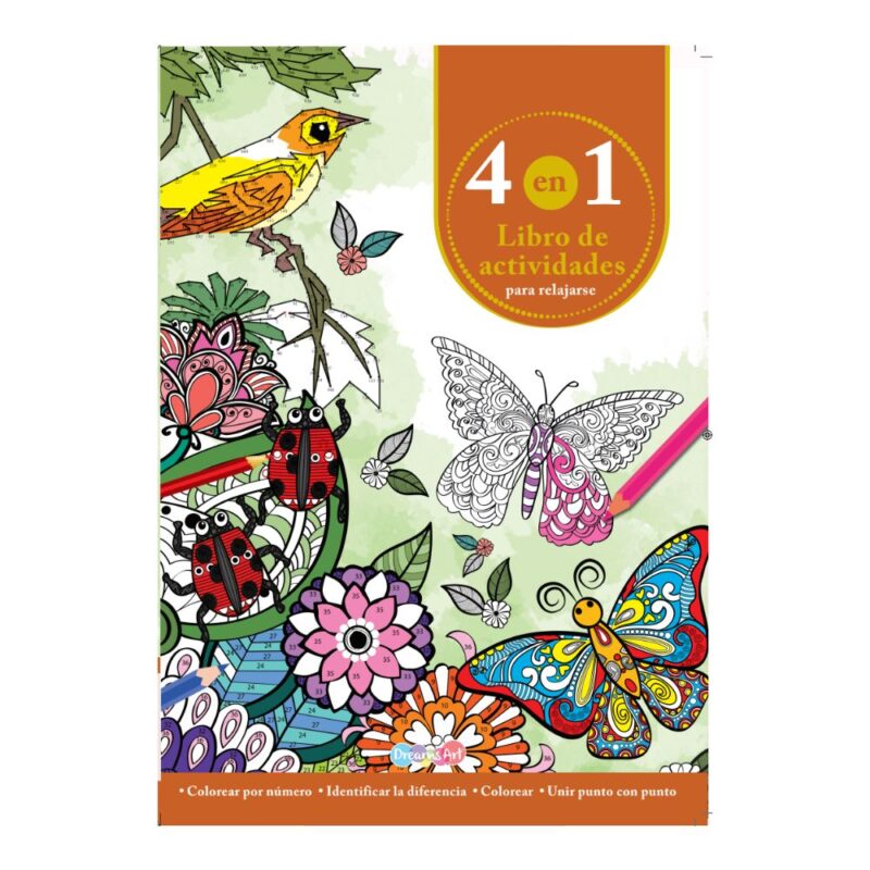 4 en 1 libro de actividades