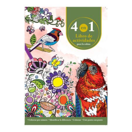 4 en 1 libro de actividades