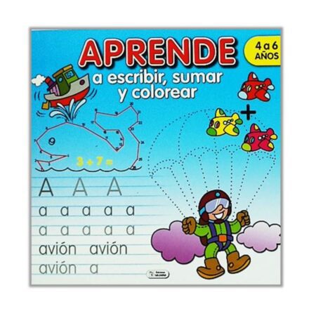 Aprende a escribir, sumar y colorear