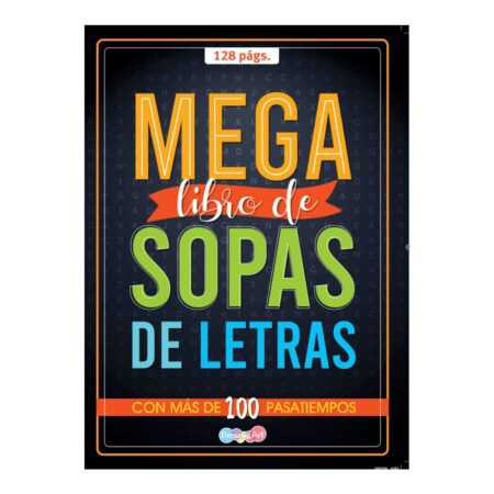 Mega libro de sopas de letras