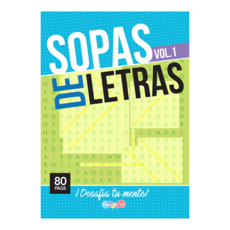 Sopas de letras. ¡Desafía tu mente! Vol 1