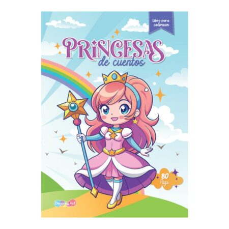 Princesas de cuentos. Libro para colorear y actividades