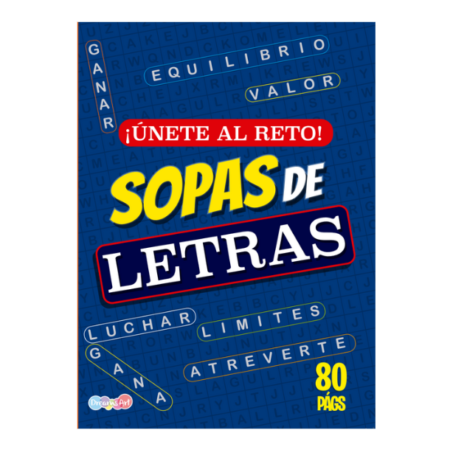 ¡Únete al reto! Sopas de letras