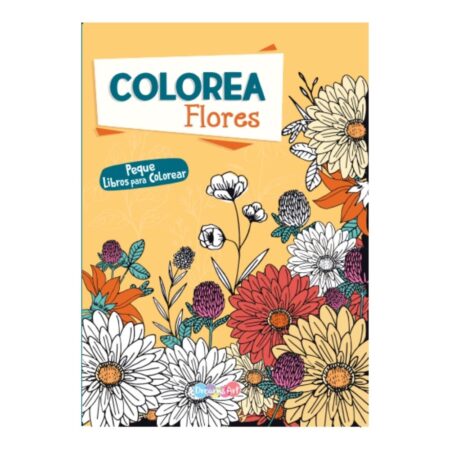 Colorea flores