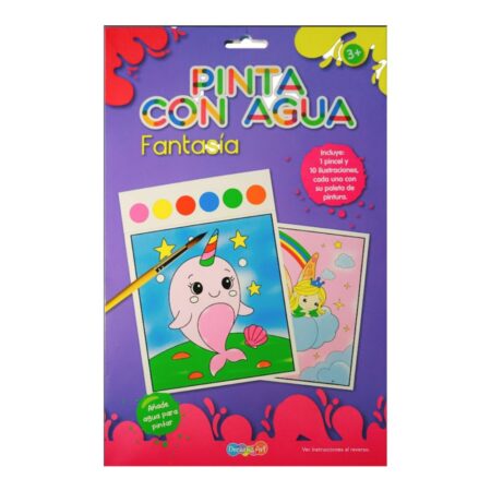 Pinta con agua, fantasía