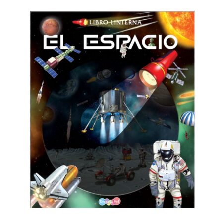Libro linterna el espacio