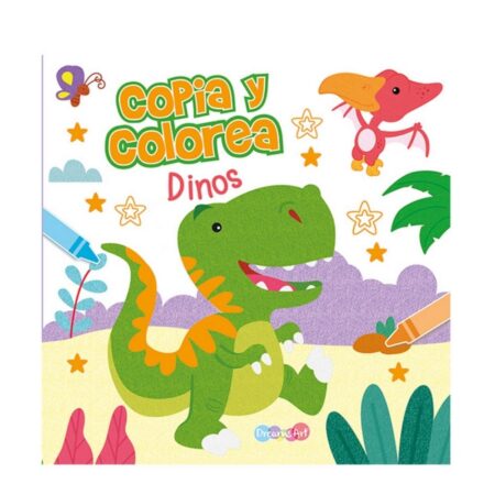 Copia y colorea. Dinos