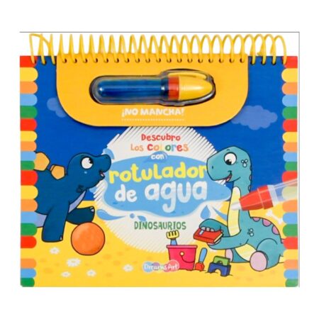 Descubro los colores con rotulador dinosaurios
