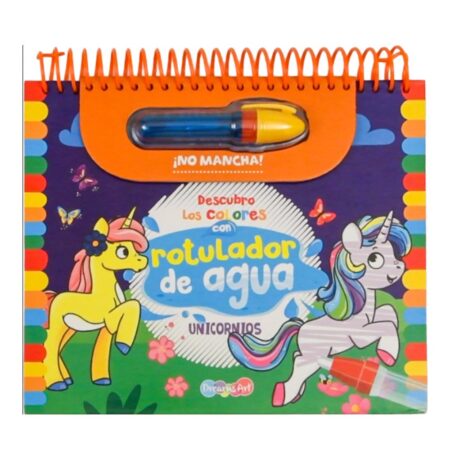 Descubro los colores con rotulador unicornios