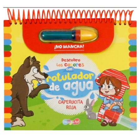Descubro los colores con rotulador caperucita roja