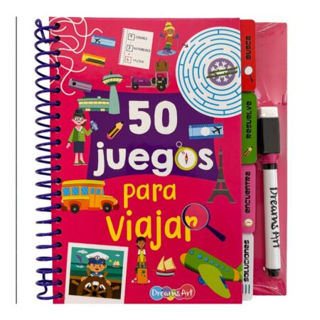 50 juegos para viajar con plumón