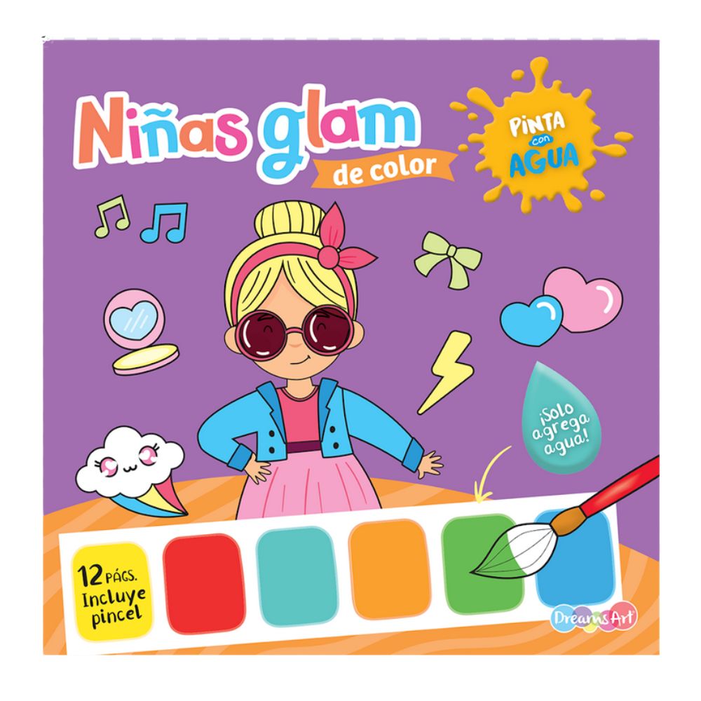 Niñas glam de color