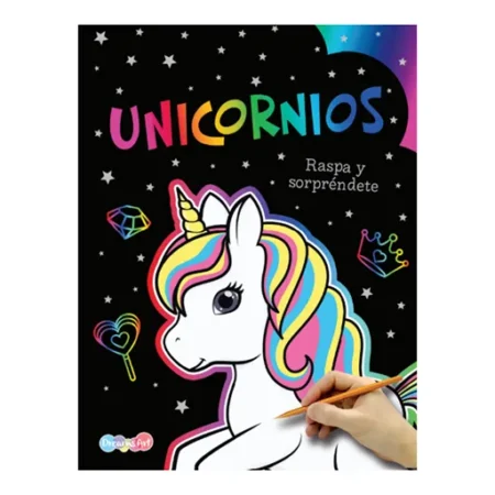 Descubre mágico color. Unicornios