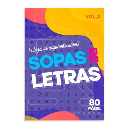 ¡Llega al siguiente nivel! Sopas de letras